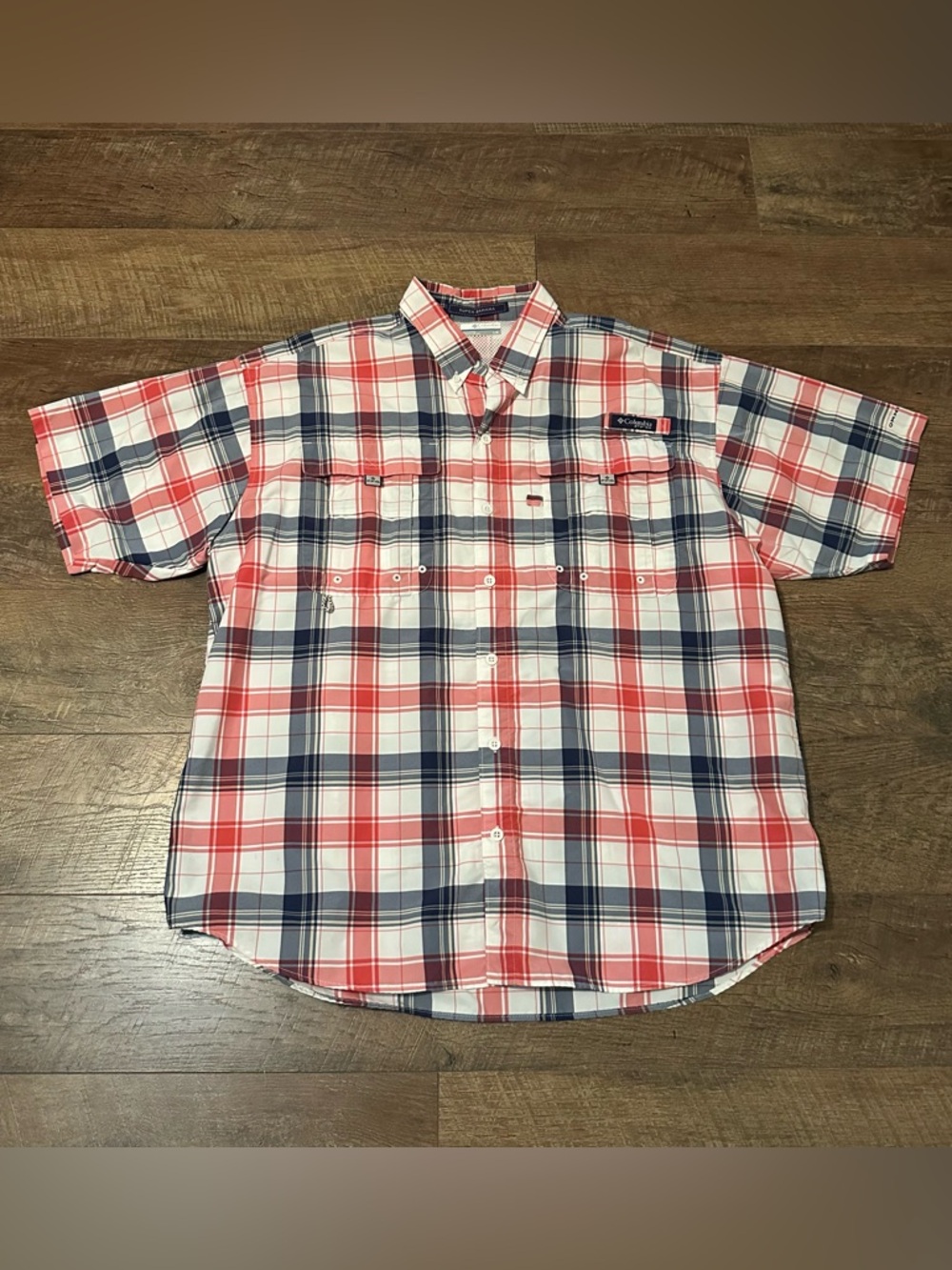 Columbia PFG (Performance Fishing Gear) Super Bahama short-sleeve button-down